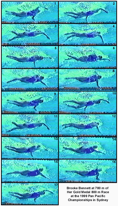 Brooke Bennett at Pan Pacs