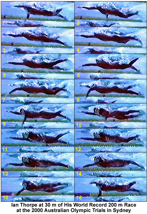 Ian Thorpe from the left side